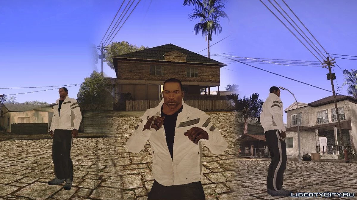 Си-Джей 2014 skin v3 / GTA San Andreas