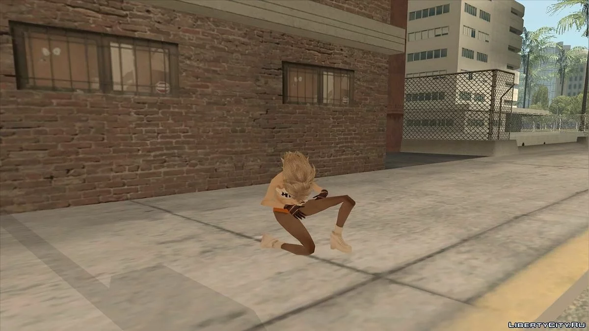 Скин девушки / GTA San Andreas