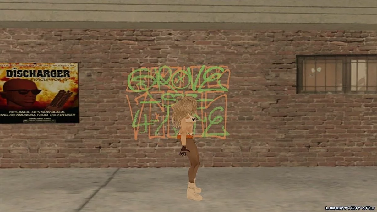 Скин девушки / GTA San Andreas