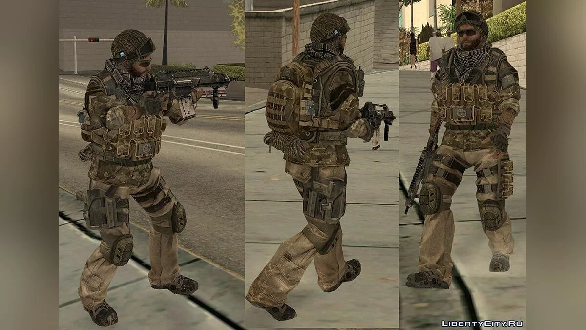 Ветеран, конверт из AVA / GTA San Andreas