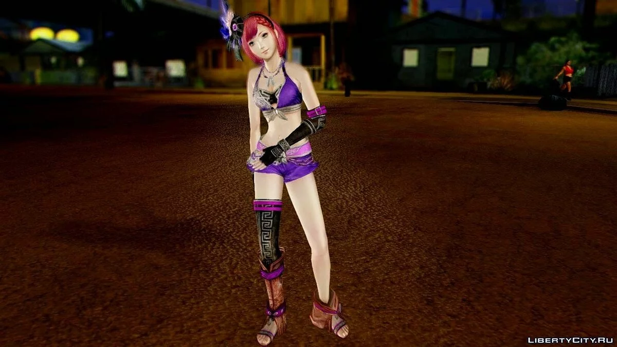 Warriors Orochi 3 Gracia Samurai Disguises 3 Outfit / GTA San Andreas