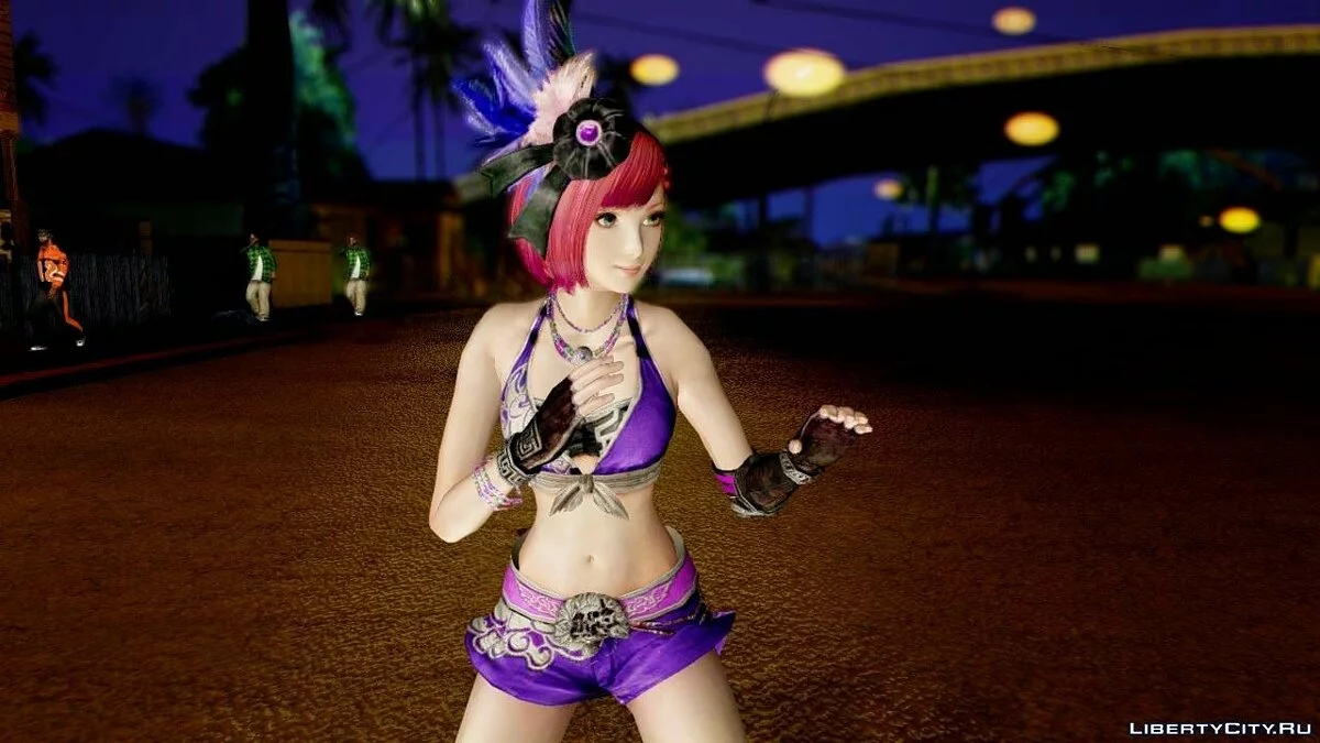 Warriors Orochi 3 Gracia Samurai Disguises 3 Outfit / GTA San Andreas
