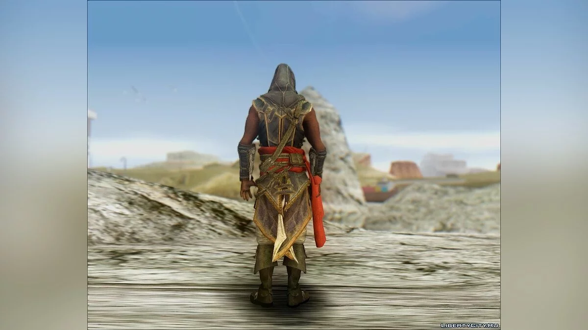 Adewale from AC4: Freedom Cry / GTA San Andreas