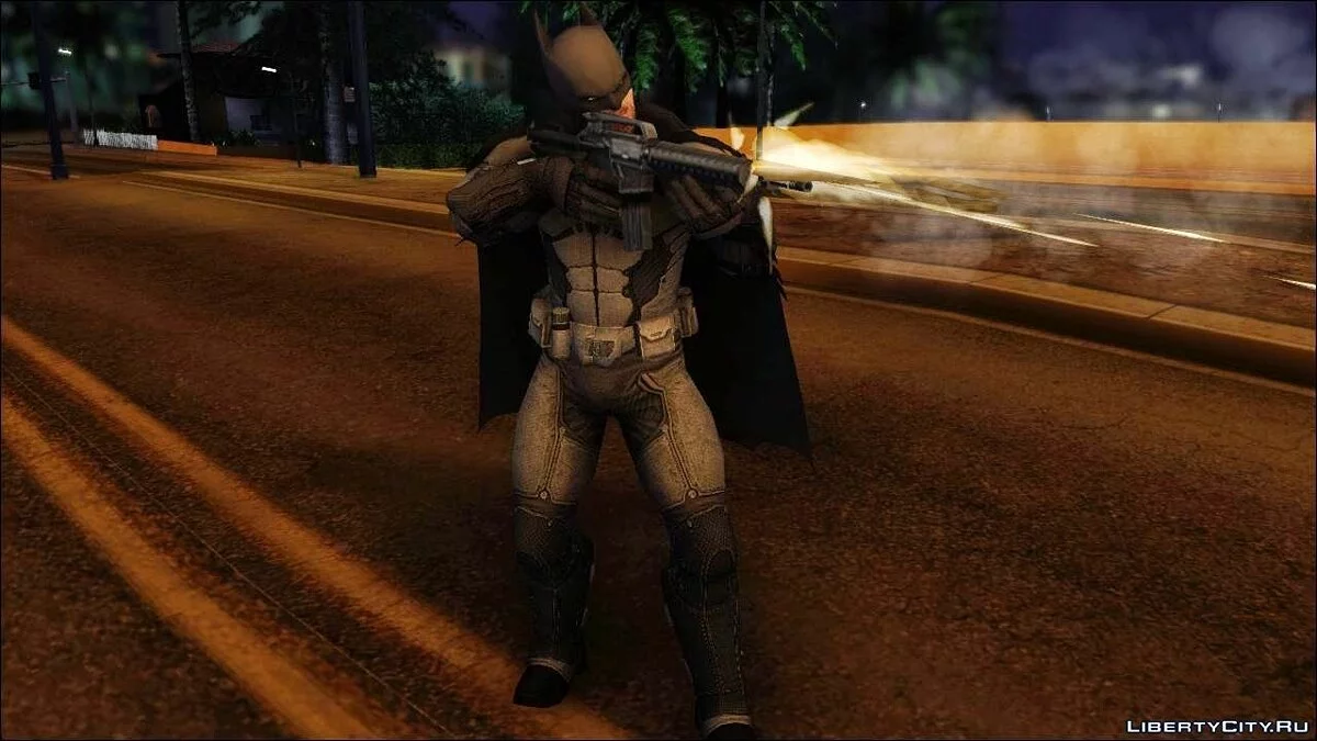 Batman From Batman: Arkham Origins / GTA San Andreas