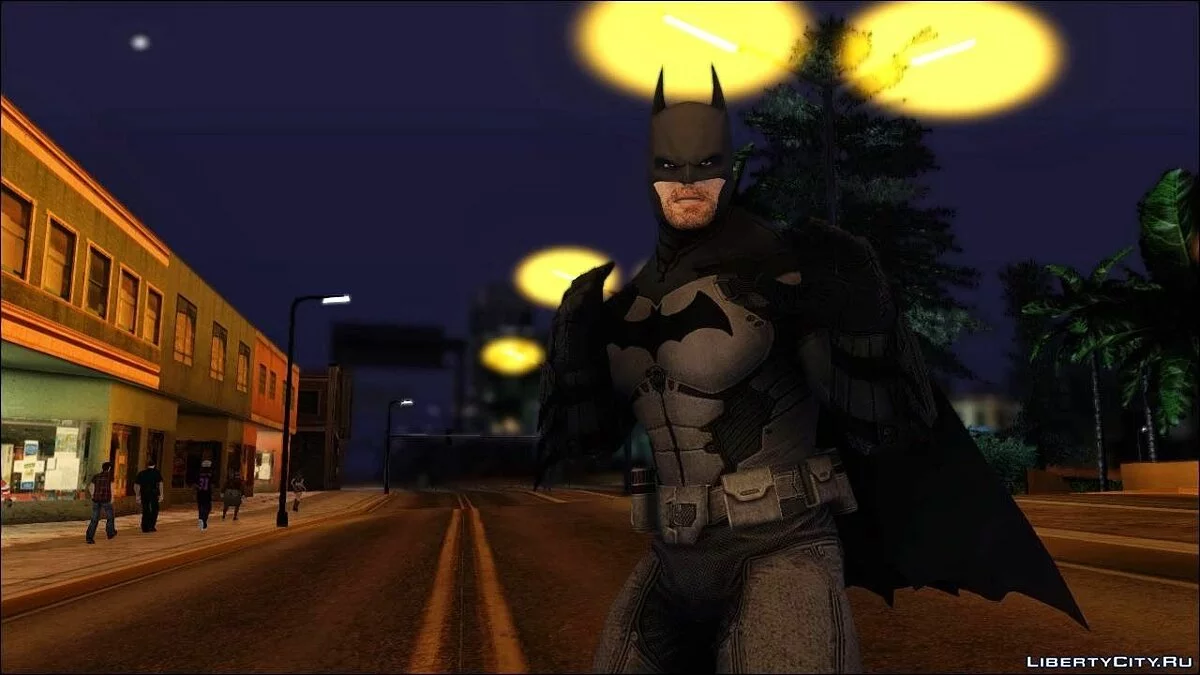Batman From Batman: Arkham Origins / GTA San Andreas