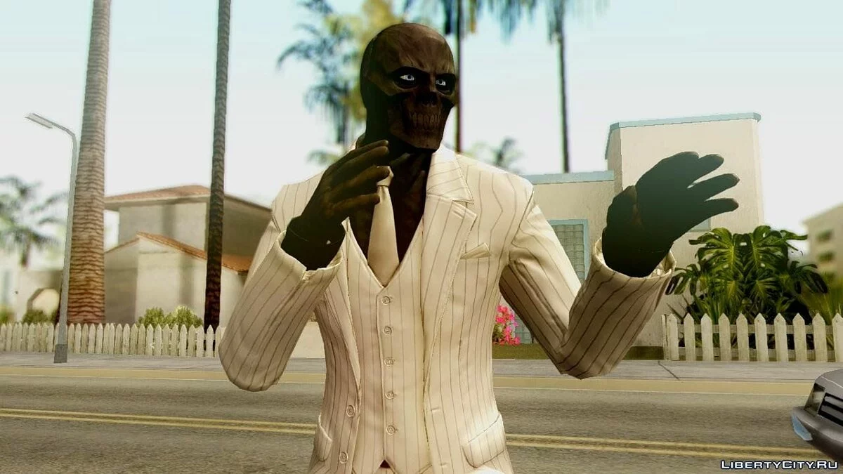 Black Mask From Batman: Arkham Origins / GTA San Andreas