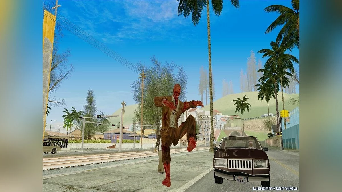 Crimson Zombie Skin  / GTA San Andreas