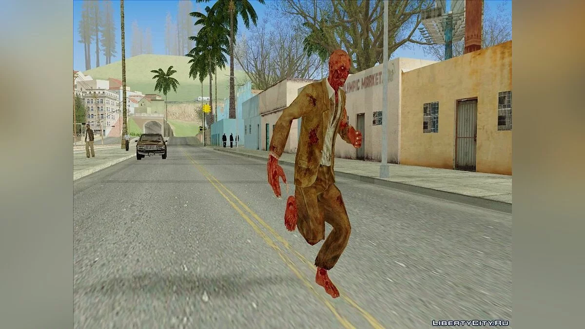 Crimson Zombie Skin  / GTA San Andreas