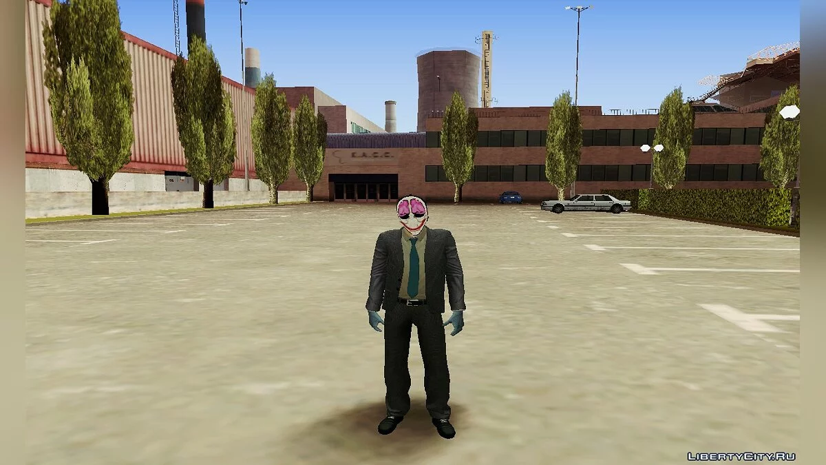 Hoxton From Pay Day 2 / GTA San Andreas