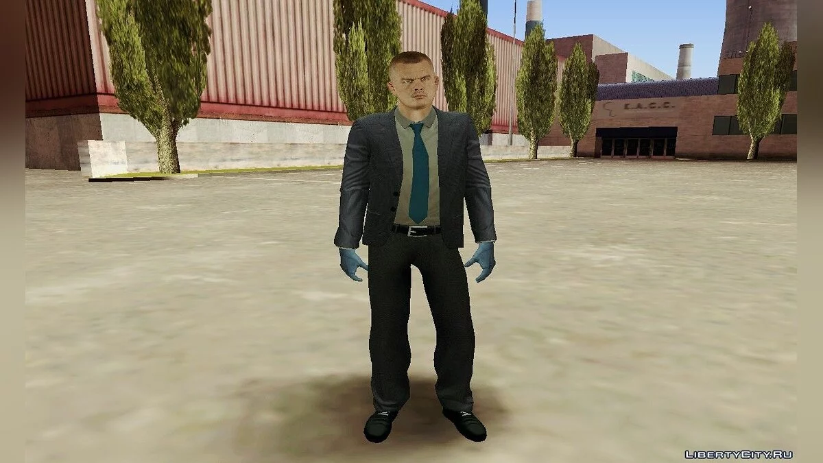 Hoxton From Pay Day 2 / GTA San Andreas