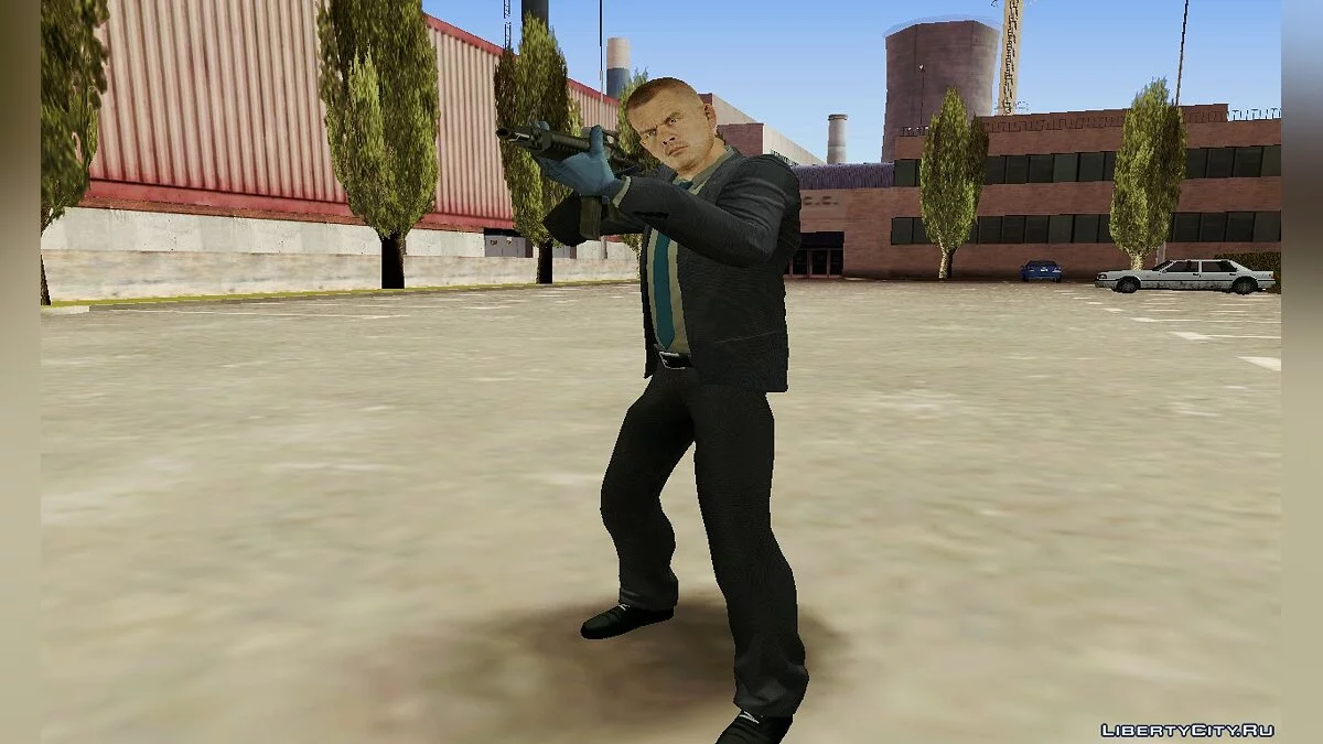 Hoxton From Pay Day 2 / GTA San Andreas