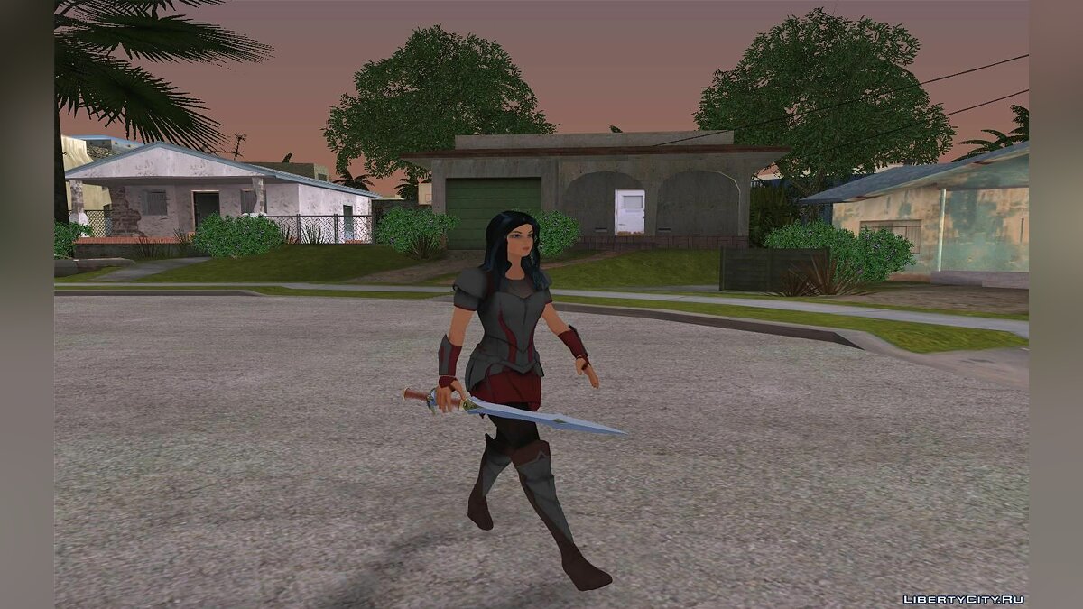 Скачать Lady Sif для GTA San Andreas