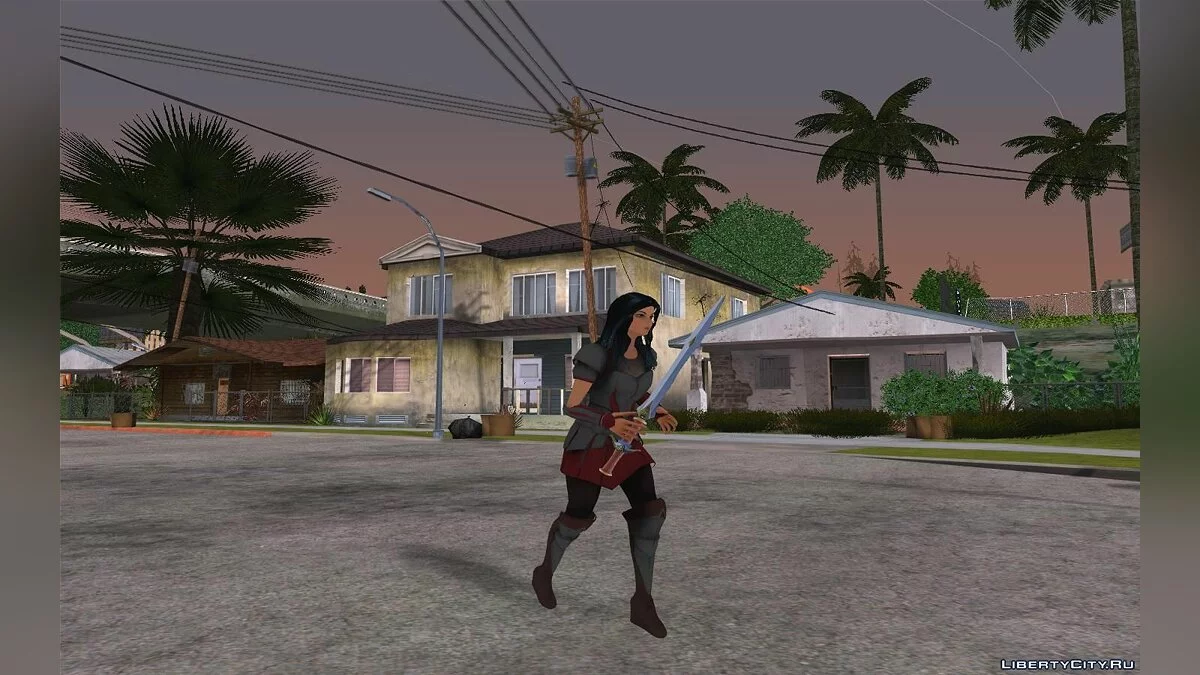 Lady Sif / GTA San Andreas