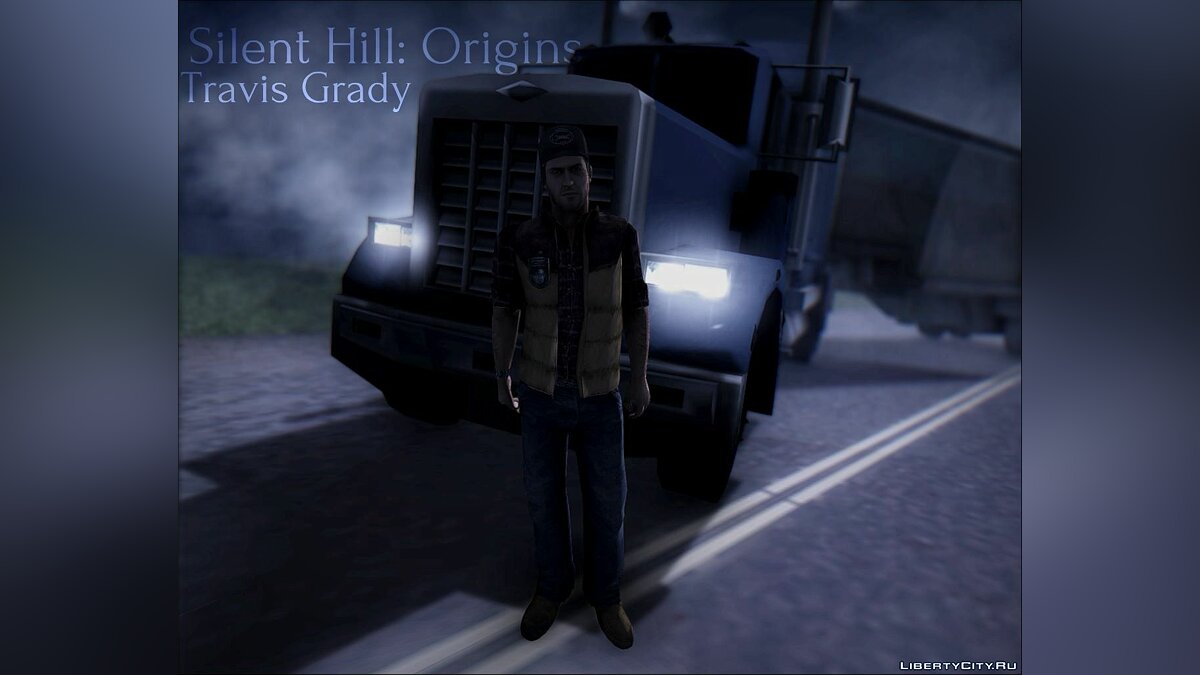 Скачать Travis Grady From Silent Hill: Origins для GTA San Andreas