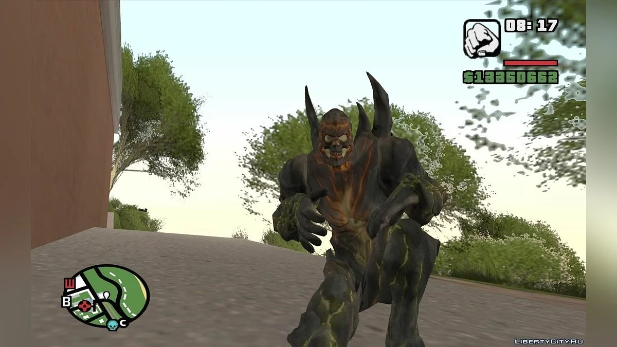 Dark Kahn из MK vs DC  / GTA San Andreas