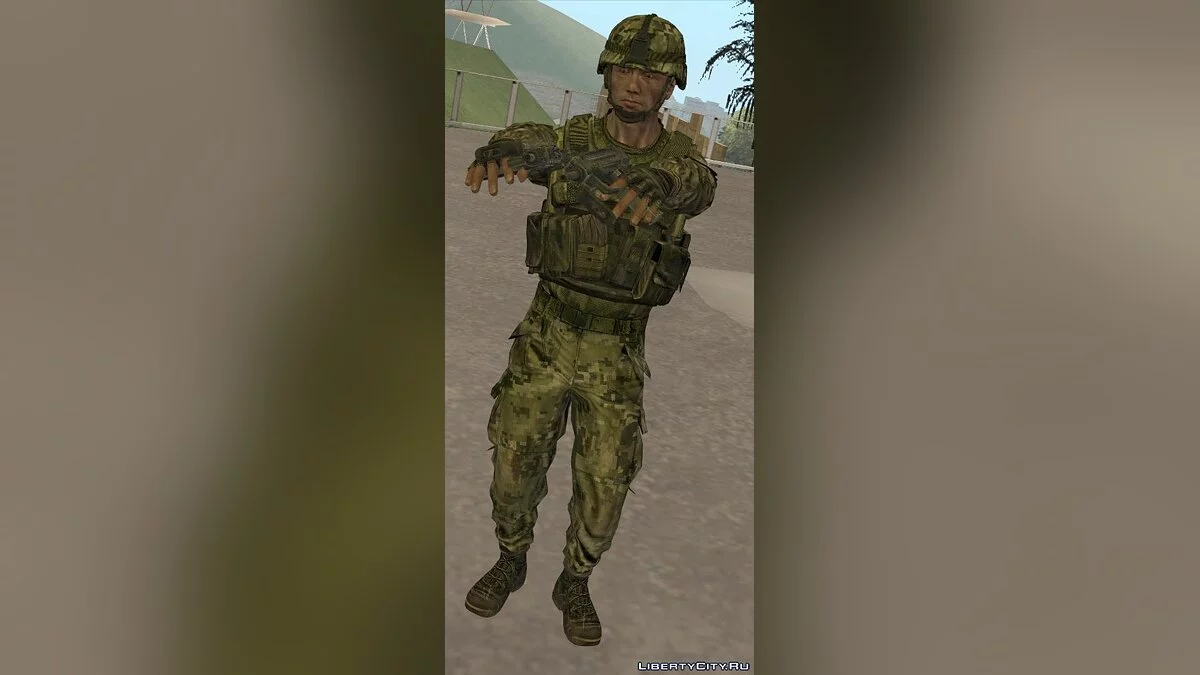 Вооруженные силы Алтиса (конверт из ARMA 3)  / GTA San Andreas