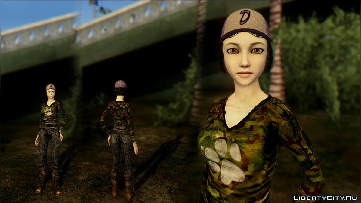 Взрослая Клементина / GTA San Andreas