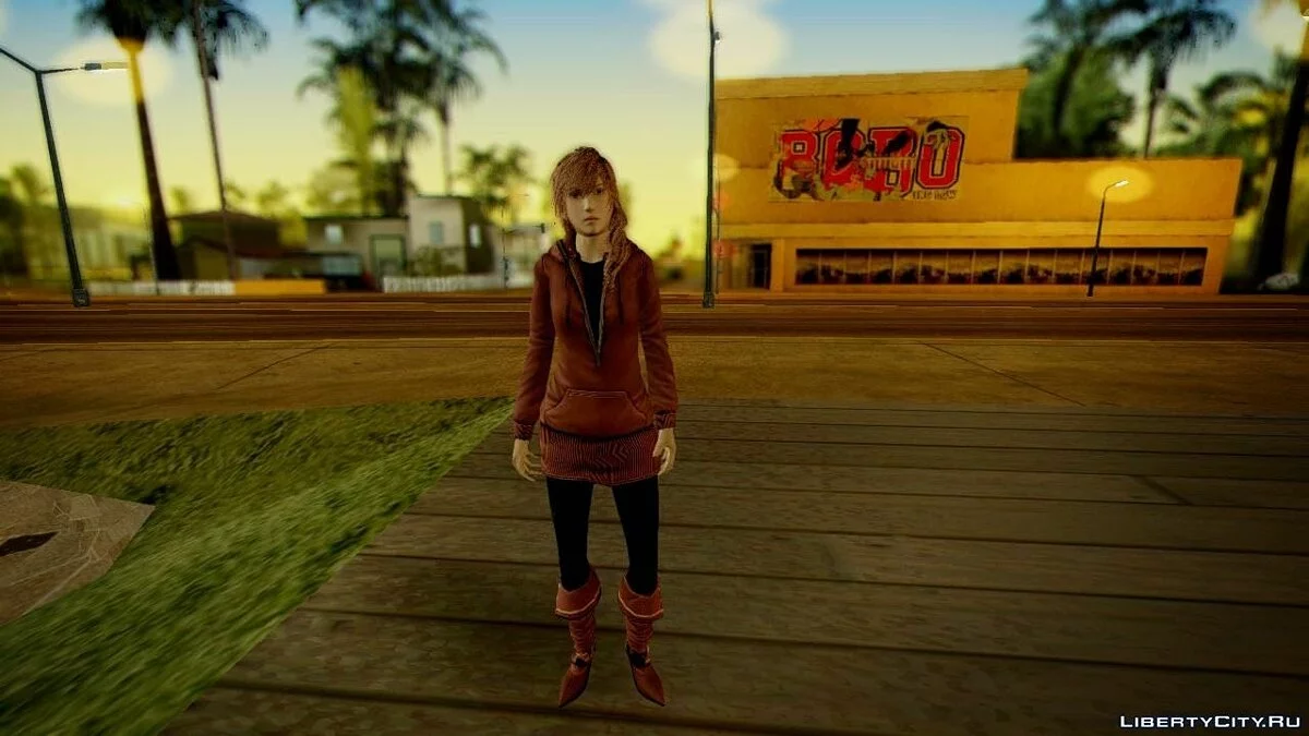 Final Fantasy XIII Lightning Casual / GTA San Andreas