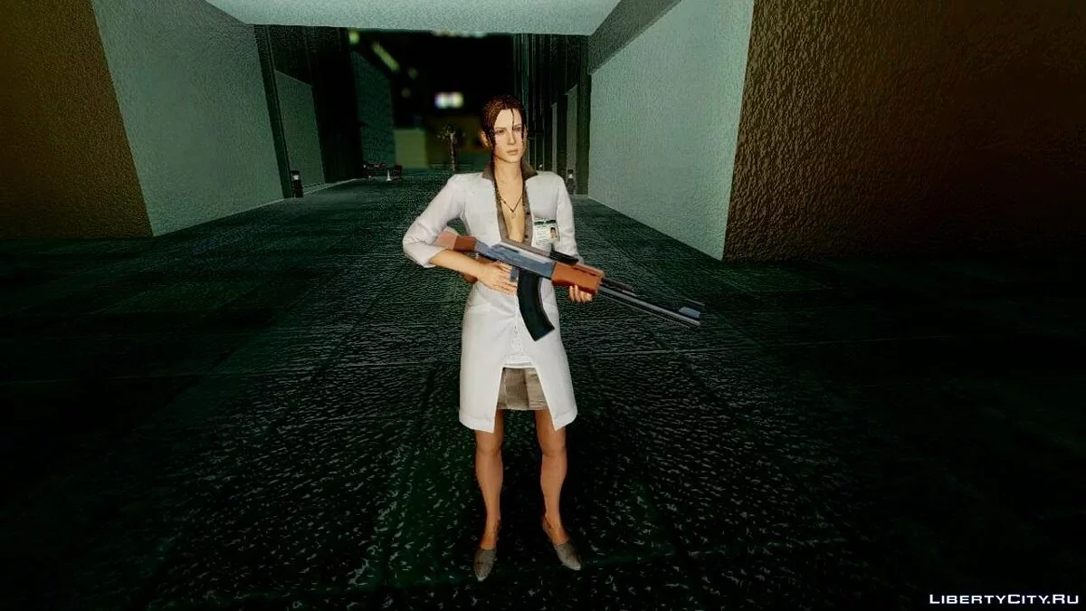 Metal Gear Solid 4 Naomi Hunter / GTA San Andreas