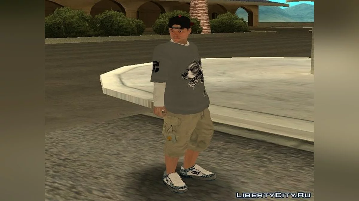Новый паренек в кепке / GTA San Andreas