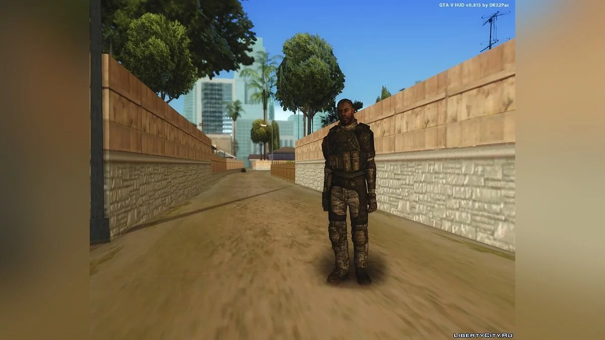 Soldier from HomeFront / GTA San Andreas