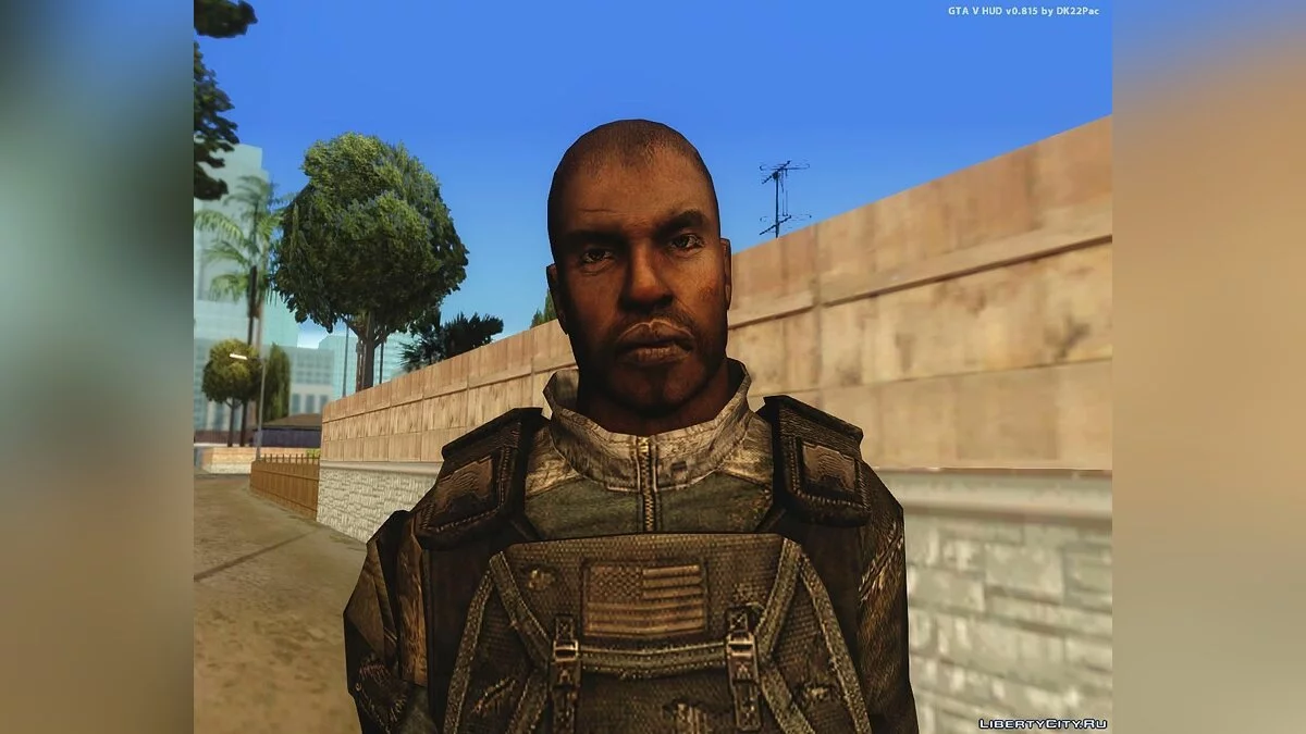 Soldier from HomeFront / GTA San Andreas