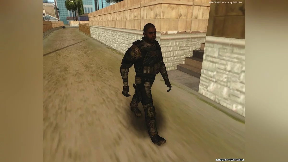 Soldier from HomeFront / GTA San Andreas