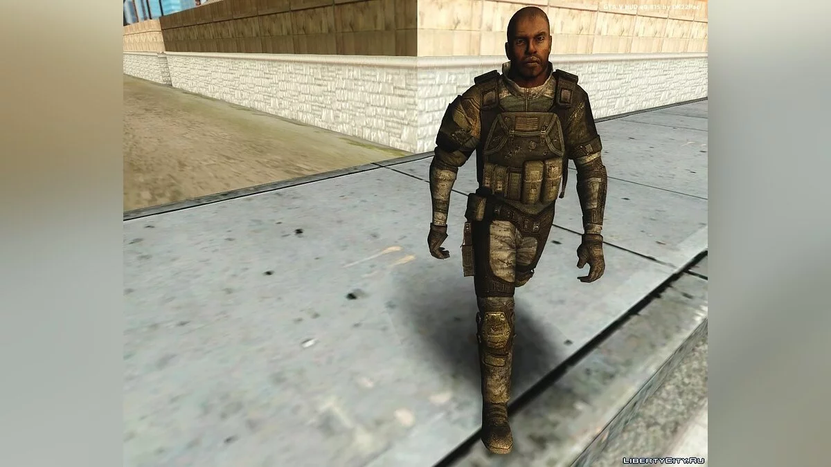 Soldier from HomeFront / GTA San Andreas