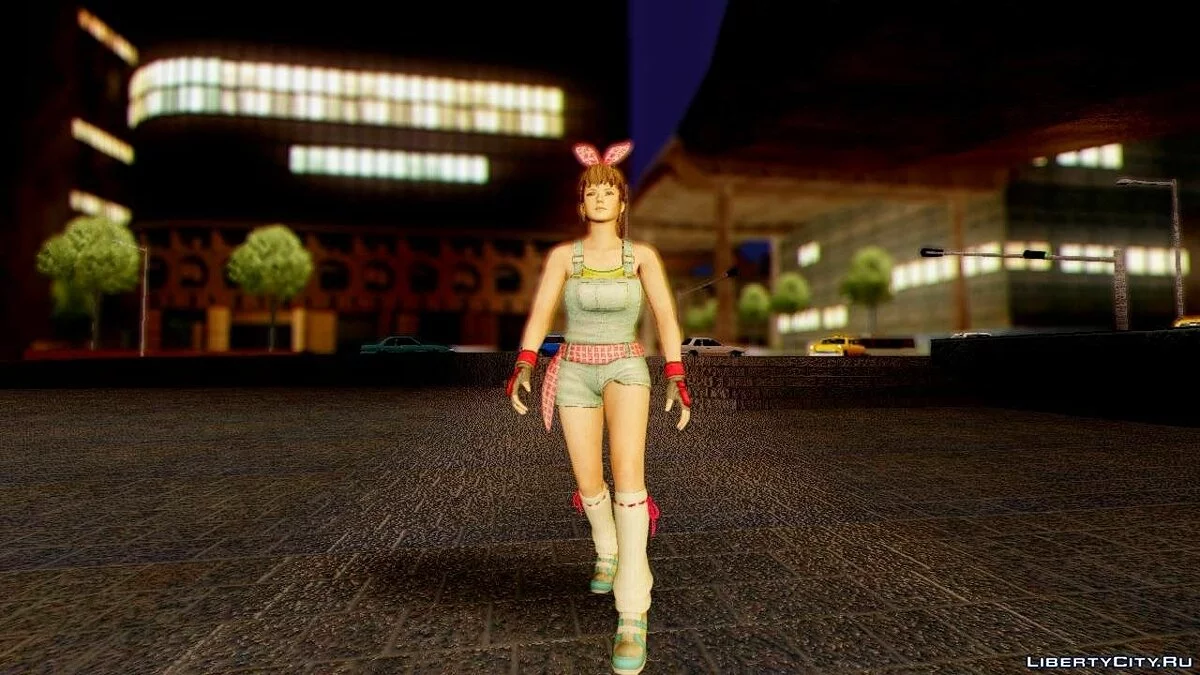 Dead Or Alive 5 Hitomi Overalls / GTA San Andreas