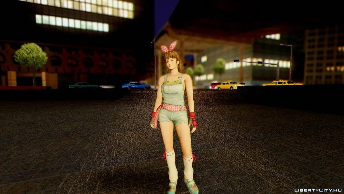 Dead Or Alive 5 Hitomi Overalls / GTA San Andreas