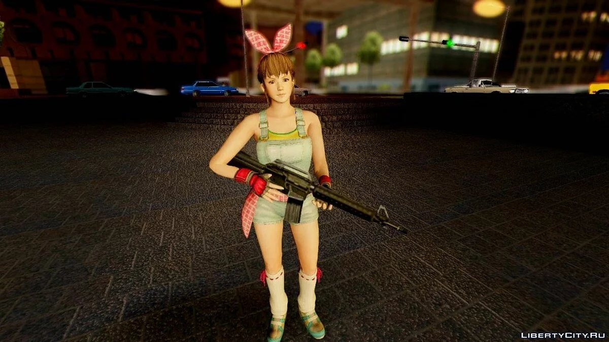 Dead Or Alive 5 Hitomi Overalls / GTA San Andreas