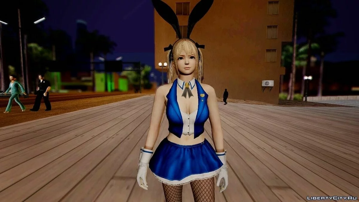 Dead Or Alive 5 Mary Rose Bunny Outfit / GTA San Andreas