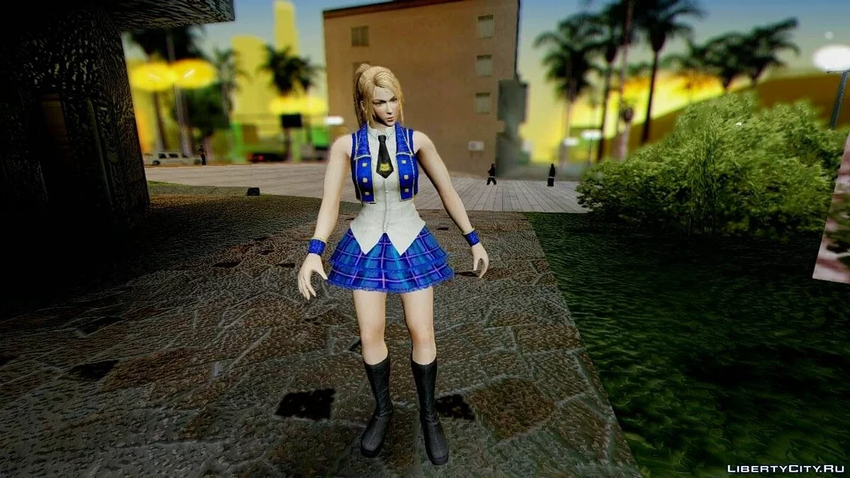 Dead Or Alive 5 Sarah Pop Idol / GTA San Andreas