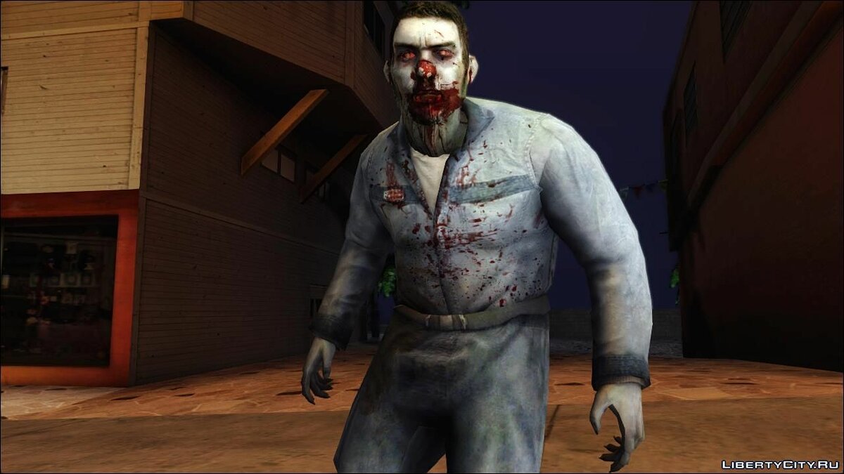 Скачать Left 4 Dead 2 Zombies Pack для GTA San Andreas