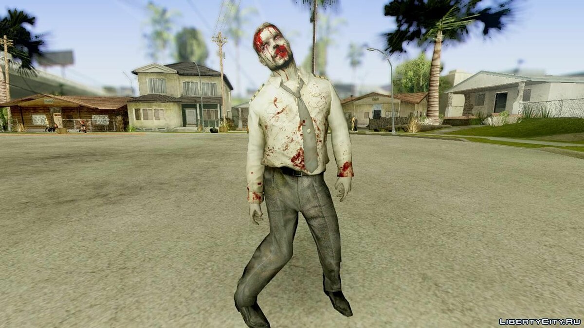 Скачать Left 4 Dead 2 Zombies Pack для GTA San Andreas