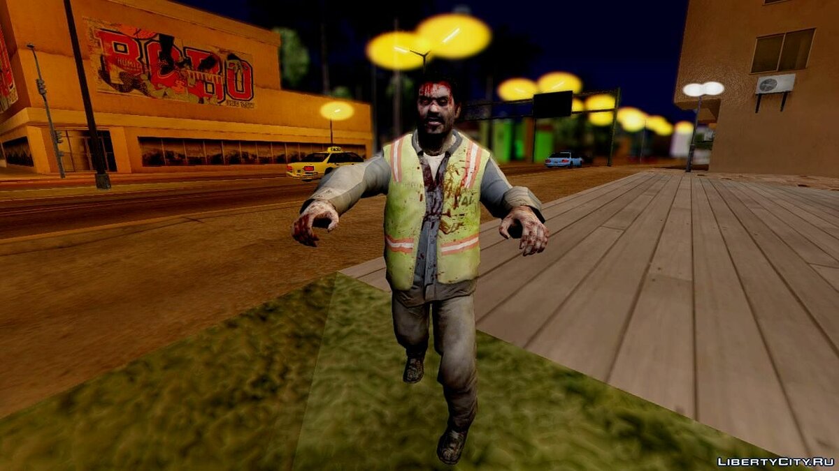 Скачать Left 4 Dead 2 Zombies Pack для GTA San Andreas