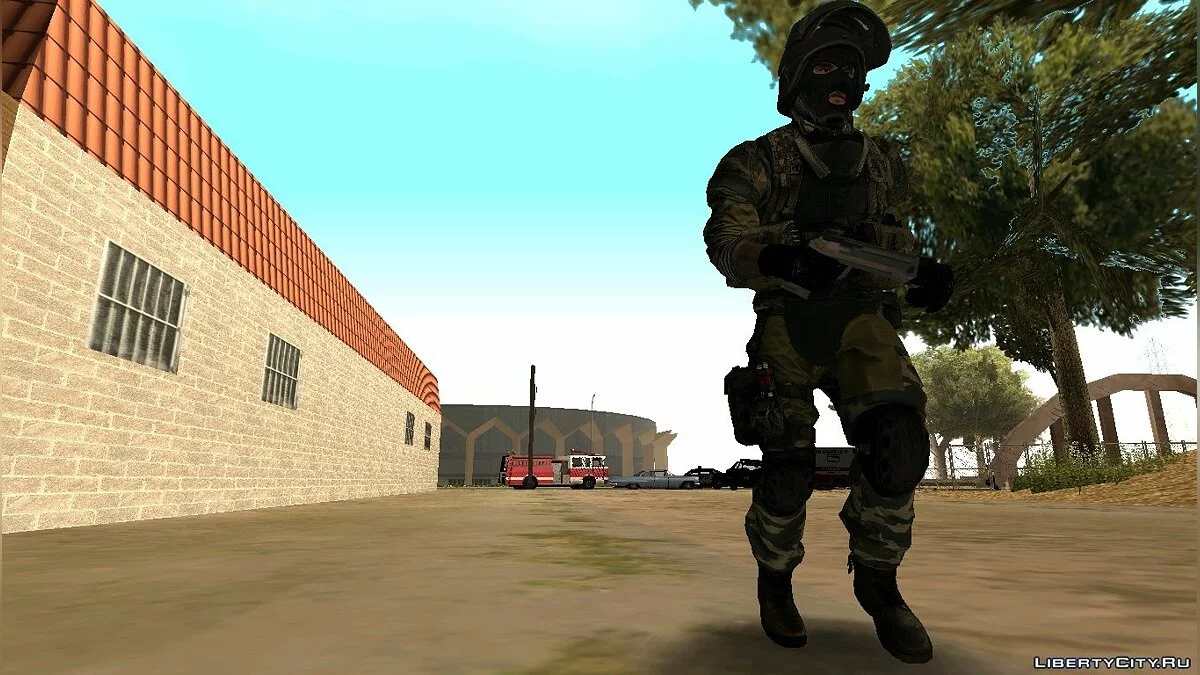Russian Support from Battlefield 4 / GTA San Andreas