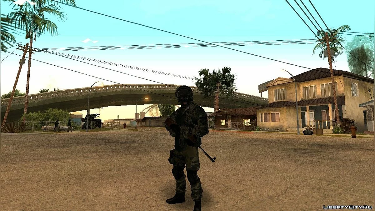 Russian Support from Battlefield 4 / GTA San Andreas