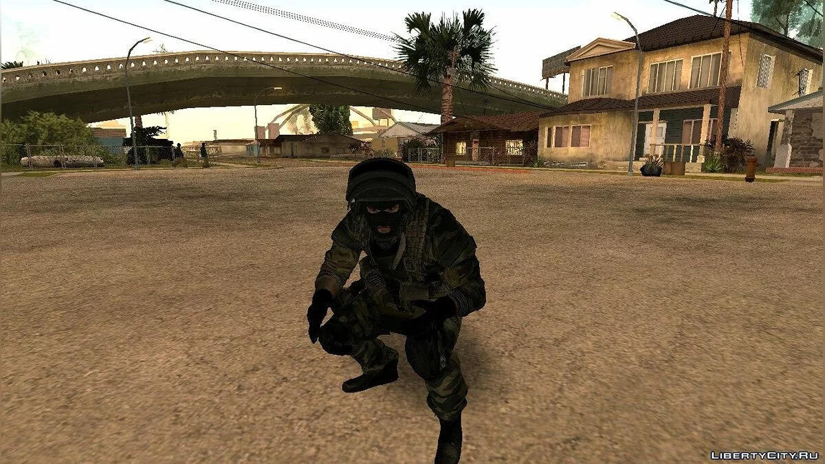 Russian Support from Battlefield 4 / GTA San Andreas