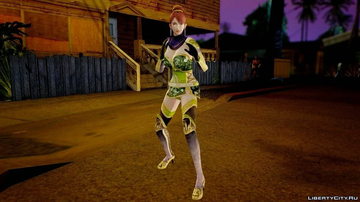 Dynasty Warriors 7 Lian Shi / GTA San Andreas