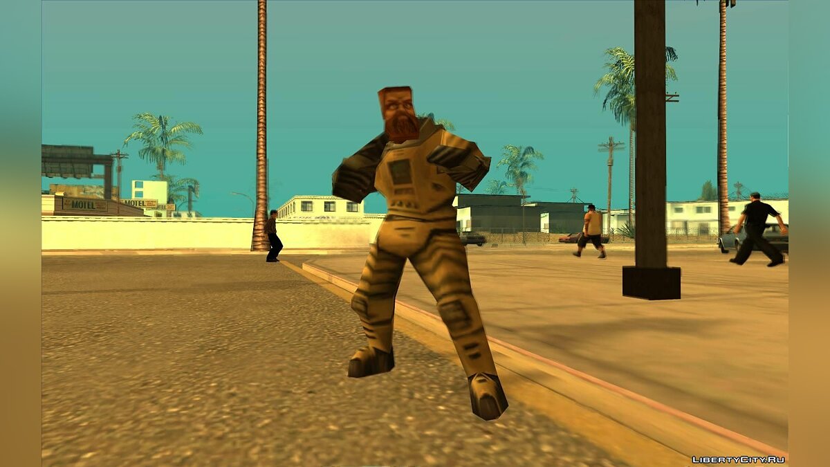 Скачать Ivan the Space Biker From Half-Life Alpha для GTA San Andreas