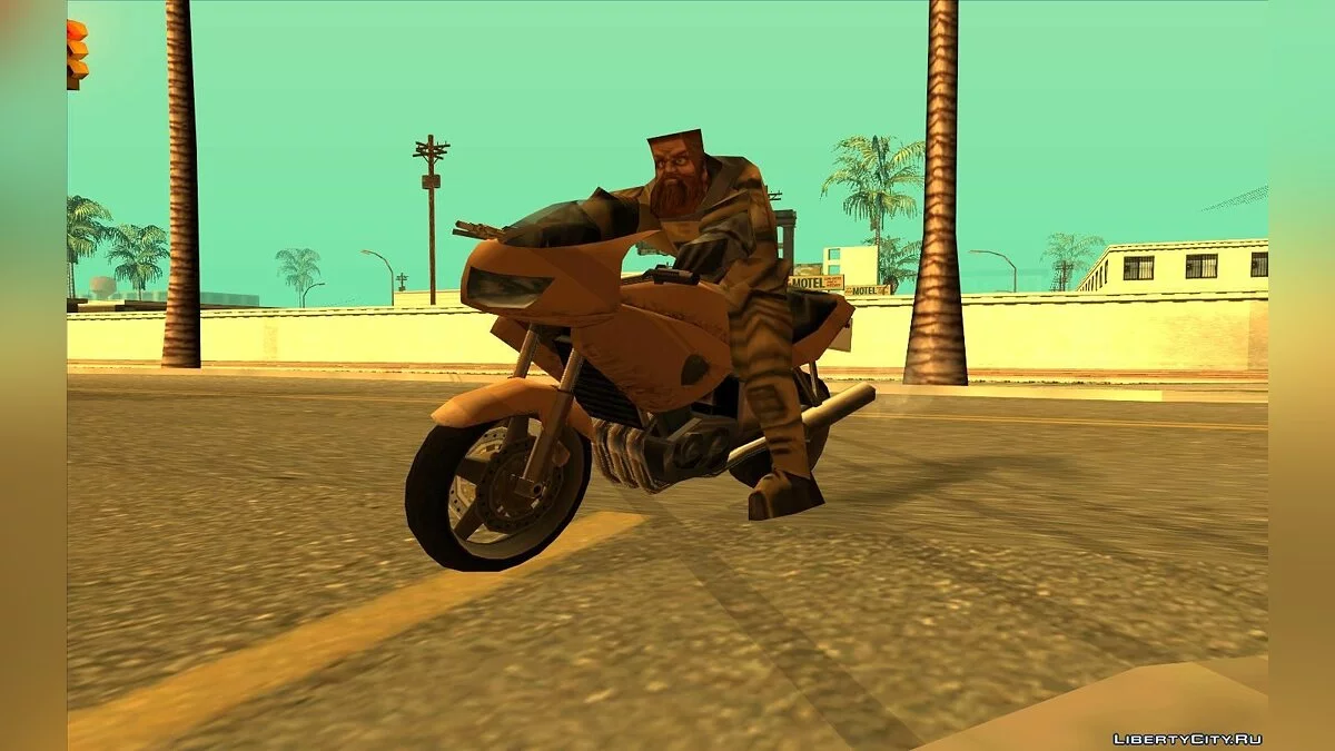 Ivan the Space Biker From Half-Life Alpha / GTA San Andreas