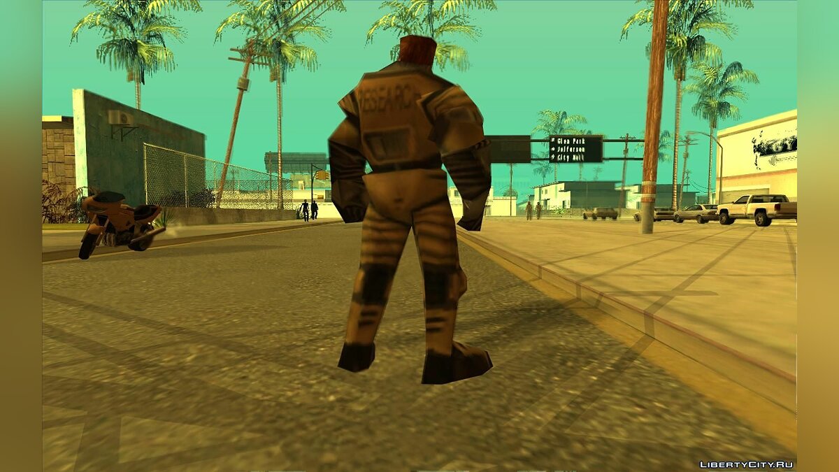 Скачать Ivan the Space Biker From Half-Life Alpha для GTA San Andreas