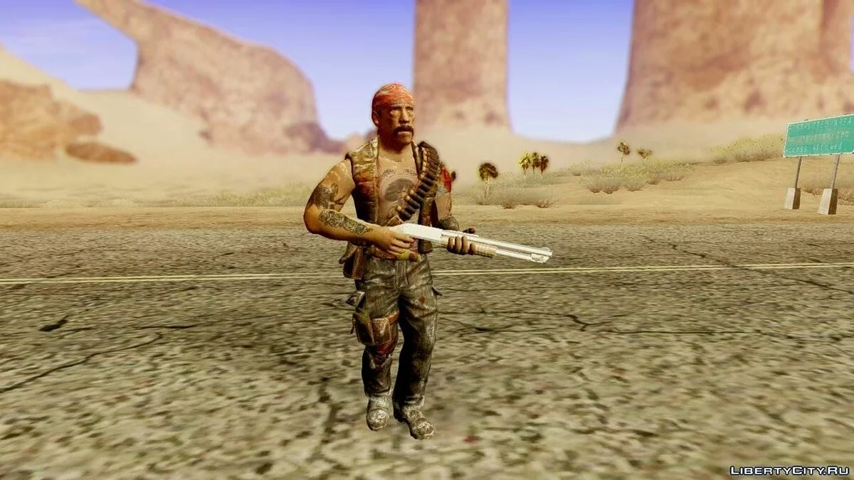 CoD Black Ops DLC Danny Trejo / GTA San Andreas
