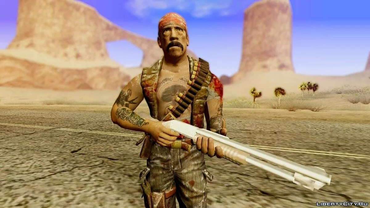 CoD Black Ops DLC Danny Trejo / GTA San Andreas