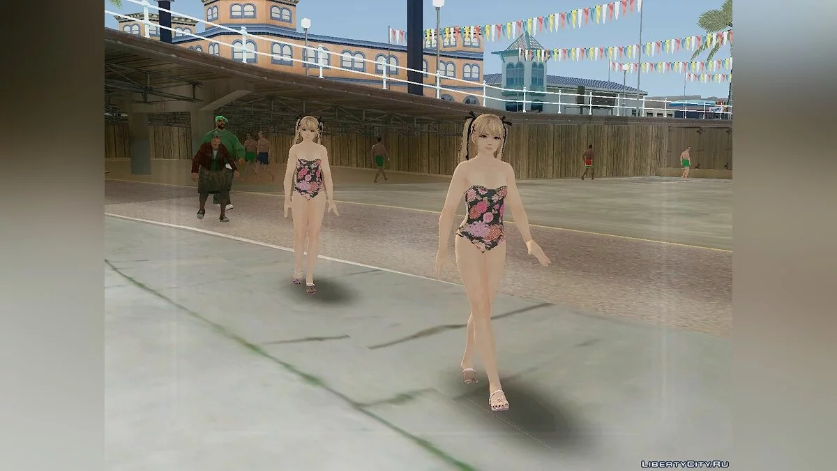 Dead Or Alive 5U - Marie Rose Bikini  / GTA San Andreas