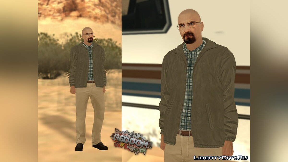 Скачать Heisenberg | Walter White by Reddon для GTA San Andreas