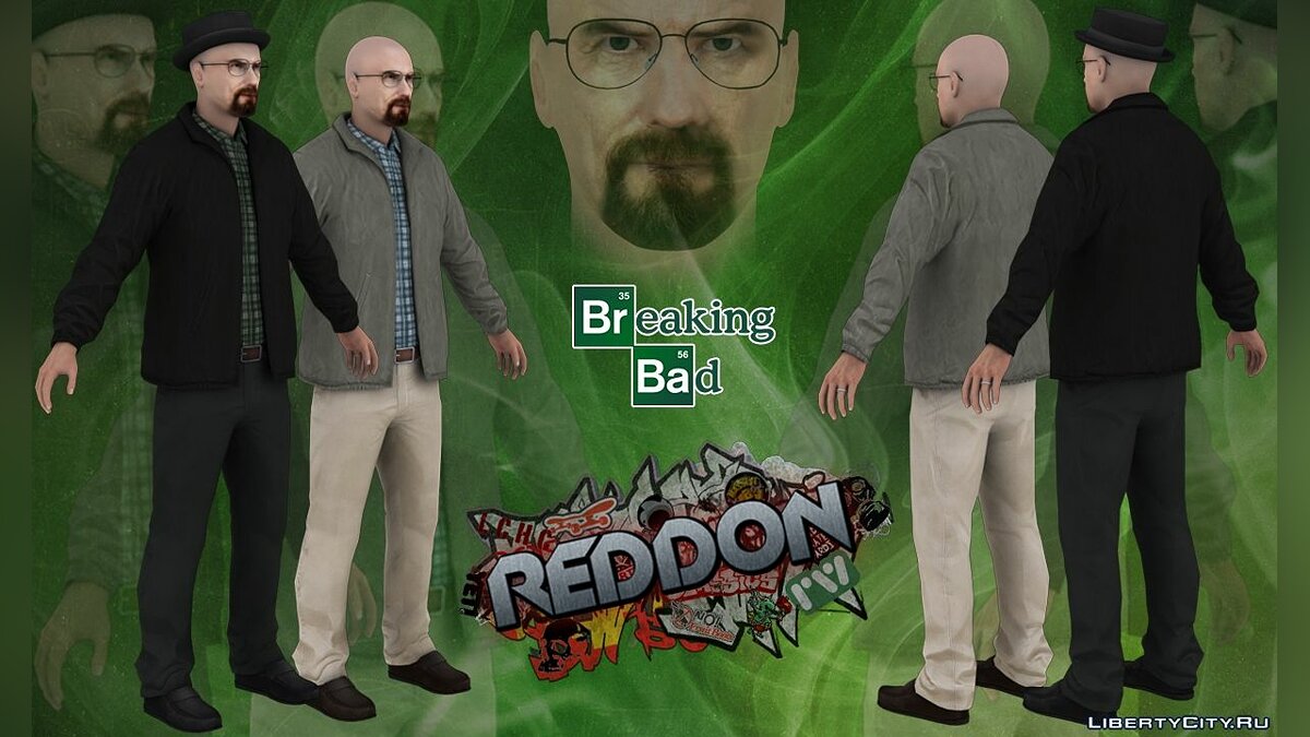 Скачать Heisenberg | Walter White by Reddon для GTA San Andreas