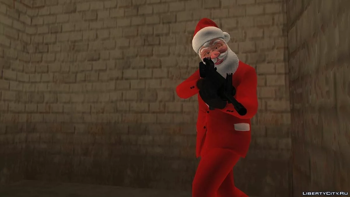Santa Claus ped || By: StogZ / GTA San Andreas