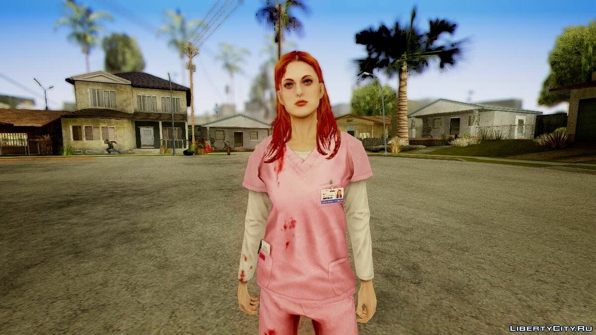 Скачать Silent Hill Shattered Memories Lisa Garland для GTA San Andreas